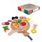 Hape Kitchen Perfect Pizza Food Playset, 2-In-1 Pizza Oven & Delivery Box, 29 Pieces